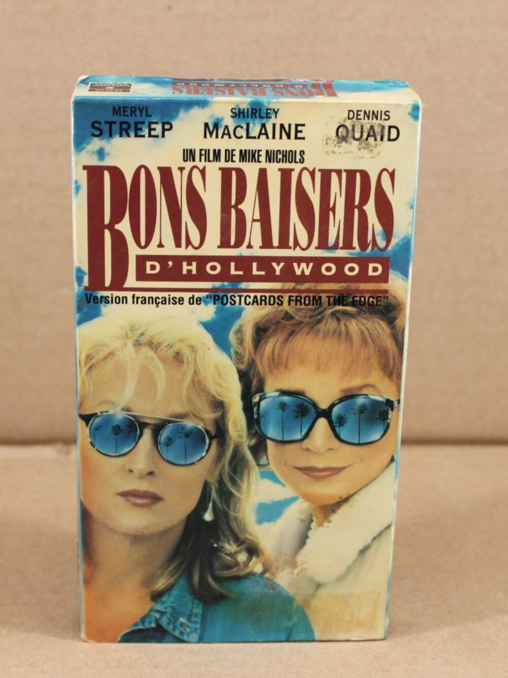 Bon Baisers D'Hollywood/ Postcards From The Edge (VHS)(French) Tested
